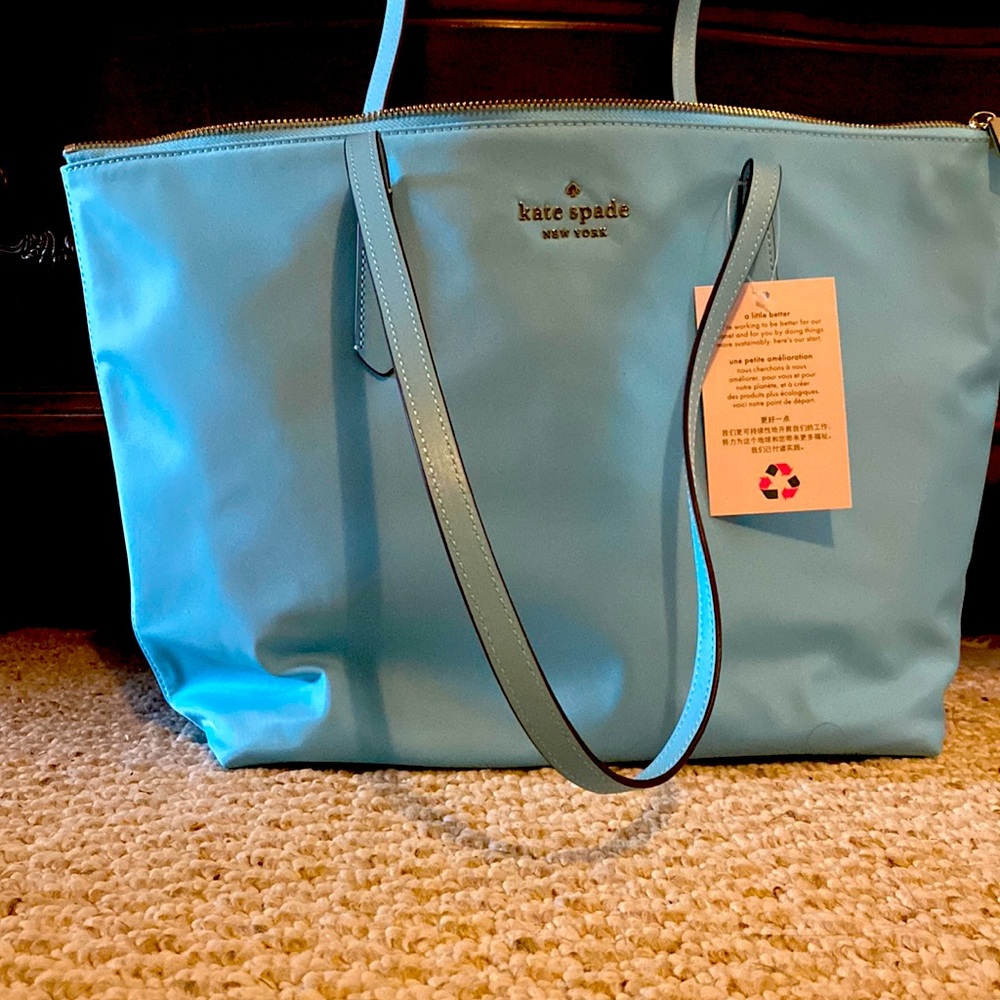Kate Spade Fountain B (light blue) purse